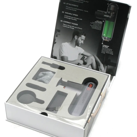 Sharper Image Compact Sport Power Percussion Portable Deep Tissue Massager NWWT - Picture 9 of 16